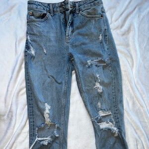 Topshop high rise skinny size 2